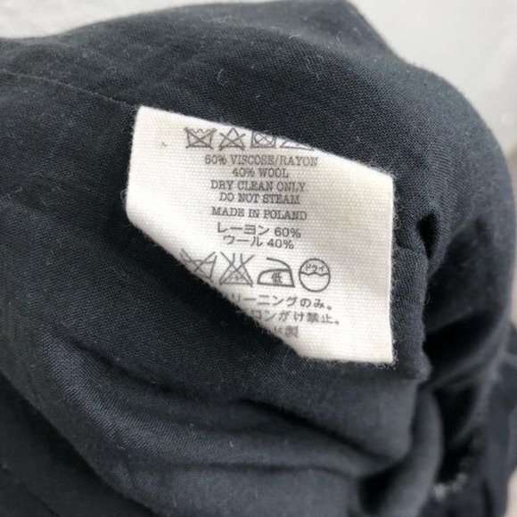 YMC You Must Create London Japanese Style Gridded Culottes - Picture 6 of 8